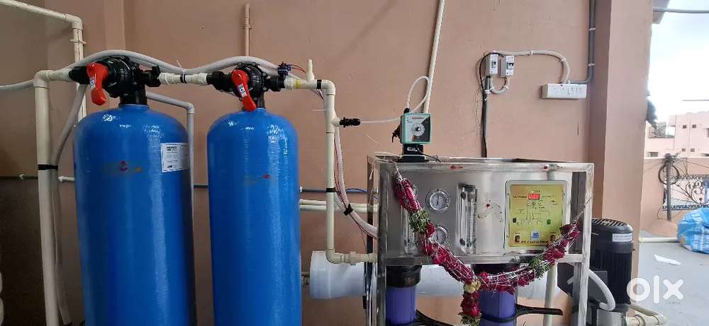 1000lph ro water plant 95000/- one year warranty