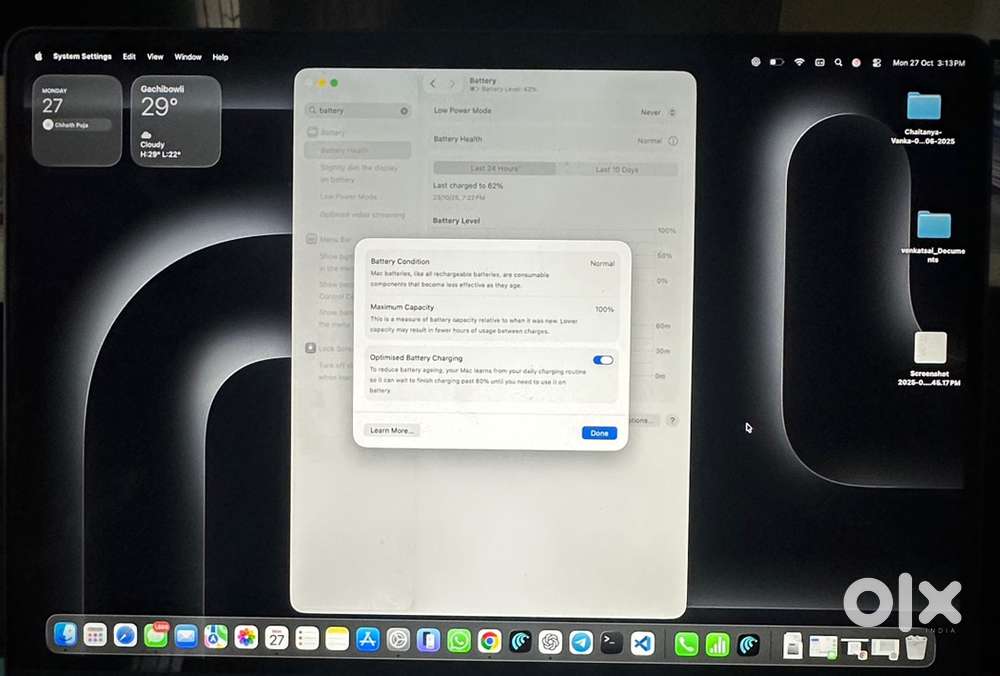 Mac book air m4 15.3 inch 16gb