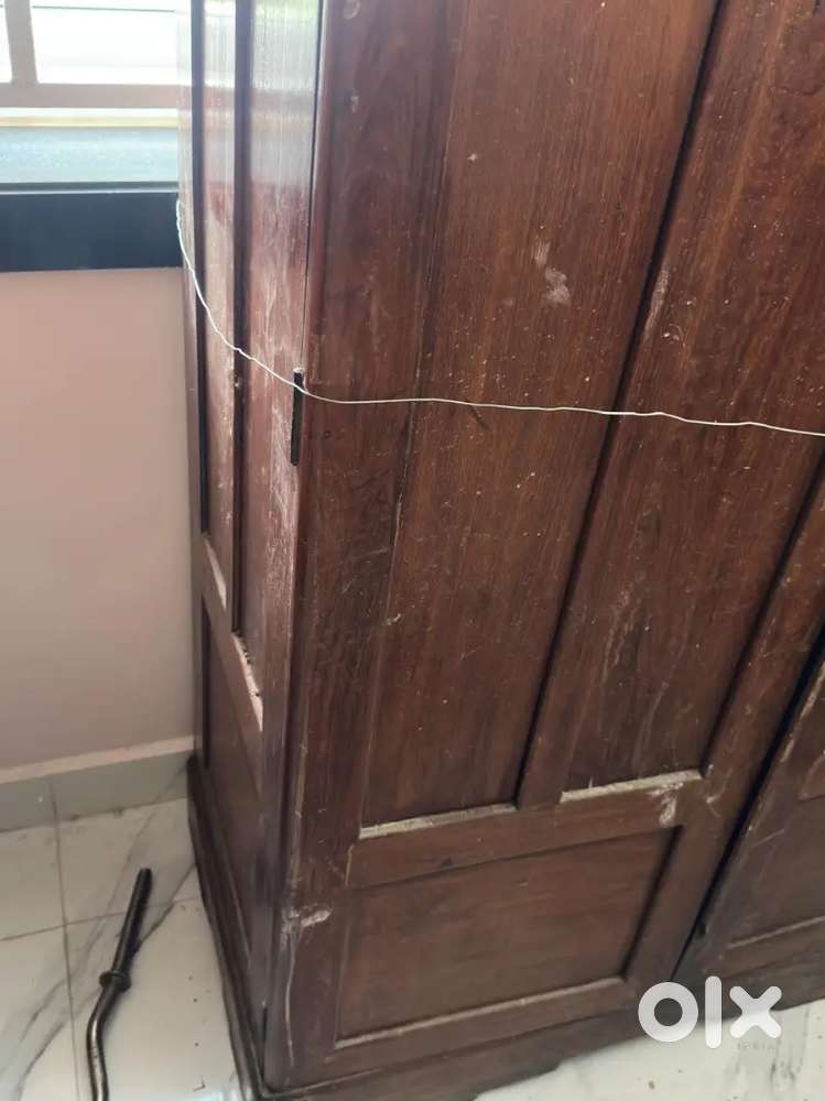 Teak wood wooden shelf