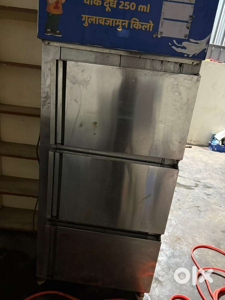 SS steel friedge vertical