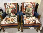 Sagon wooden 5 seater Sofa