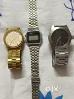 Titan ,Casio , Fastrack watch 3 ps almost new condition combo