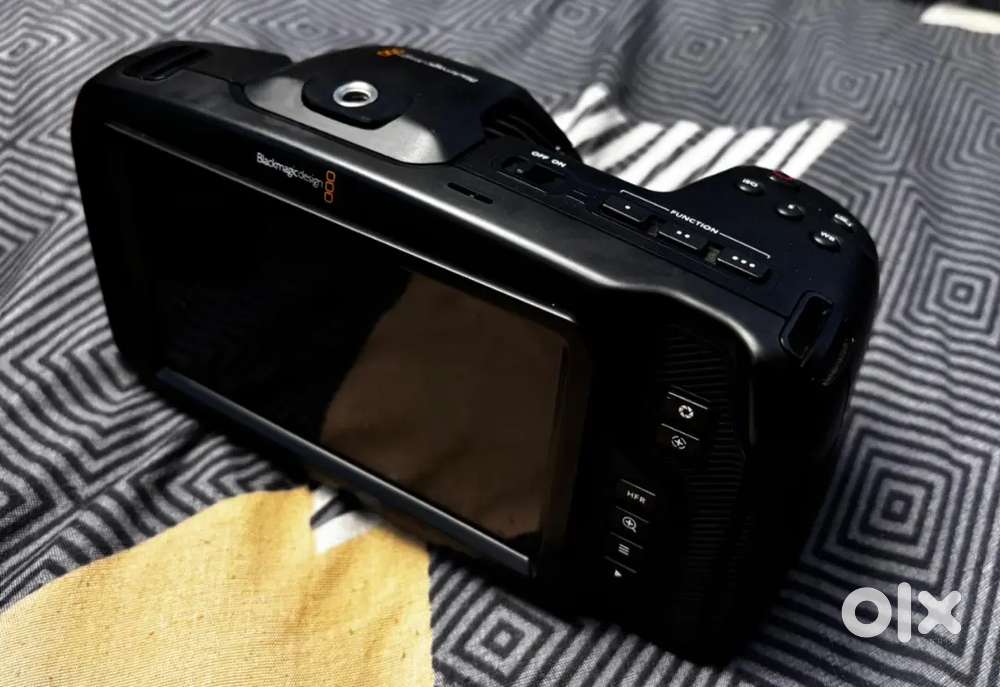 Blackmogic 4k camara with two lens