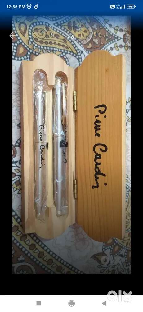 Pierre Cardin Eiffel and Swiss Military Ballpoint Pan.