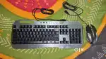 Gaming keyboard and mouse combo.