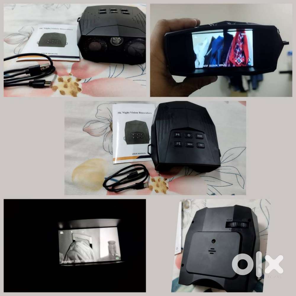 Night and day vision binocular (ultra HD)