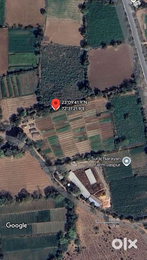 3.5 vigha land for Rent at Jaspur.