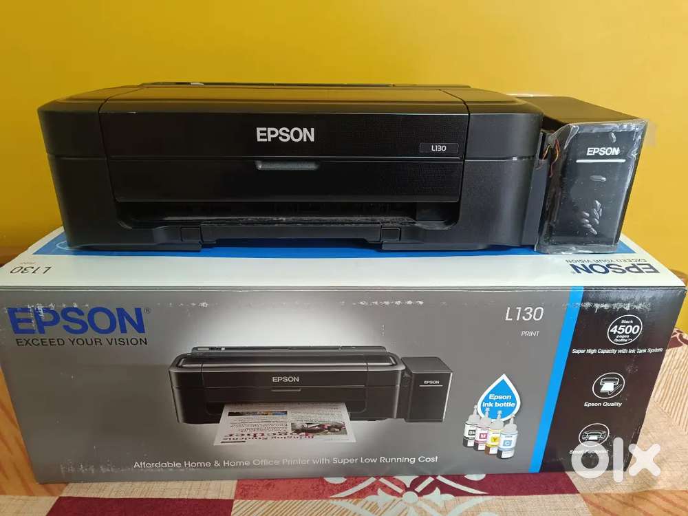 Epson L130 printer with sublimation ink brand new condition