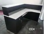 Lshaped reception table brand new