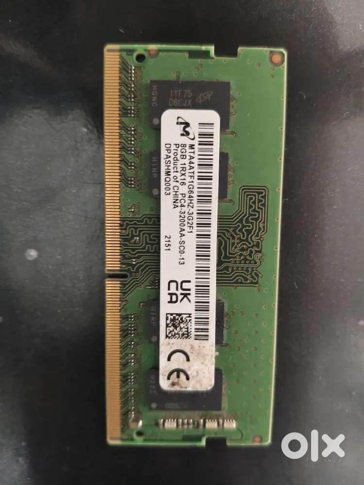 8gb ram 3200 exchange with ssd
