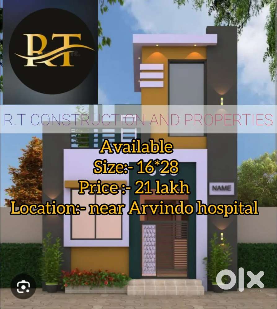 17 lakh me makan Arvindo hospital ke pass only 1 km ki duri par