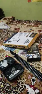 Ring light GoPro tripod stand drone camera