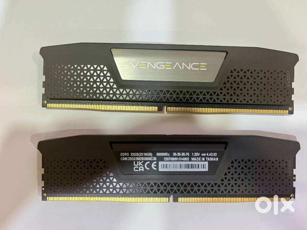 PC RAM 32GB DDR5 5600Mhz (x 2) two