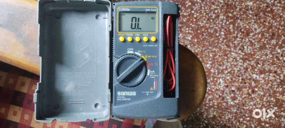 Sanwa CD800a Digital Multimeter with Tough Body Cover