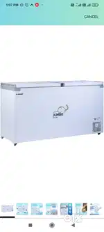 Rockwell 550DDO Hard Top Deep Freezer, Convertible Freezer