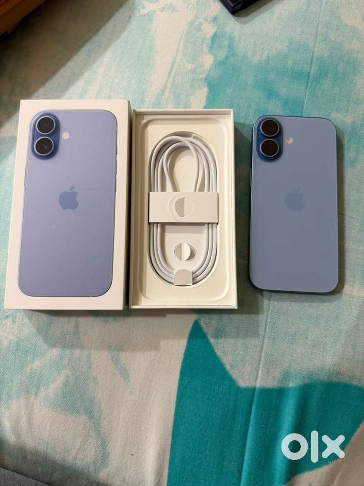 Just Box Open Like New Iphone 17 256GB Mist Blue With Bill Warranty