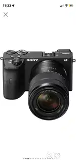 Song alpha 6600 with 18-135 mm zoom lense