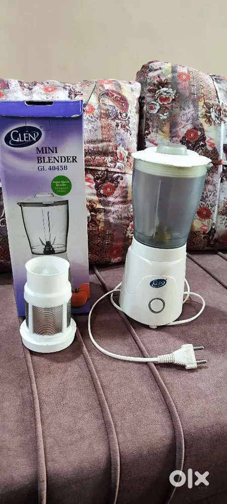 Glen Mini blender with juicer jar 350W and 500 ml capacity