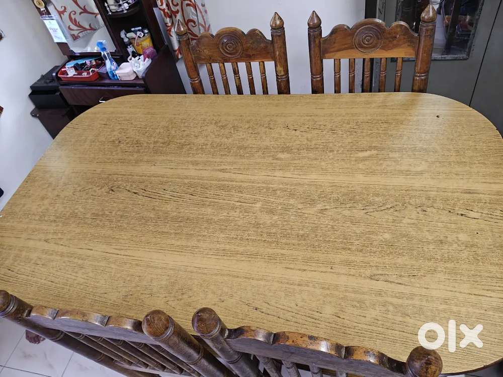 Wooden dinning set