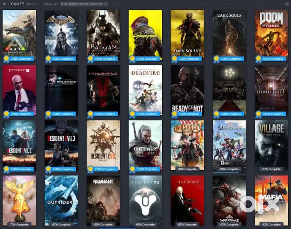 Games of Ps4,ps5,xbox or pc