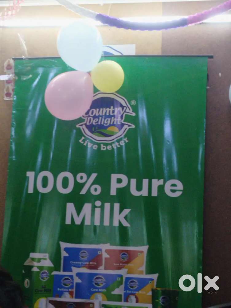 Milk Delivery boy (country delight)
