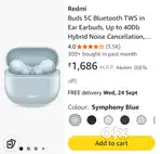 REDMI BUDS   5C Bluetooth tws