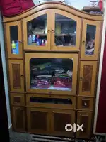 Wooden showcase