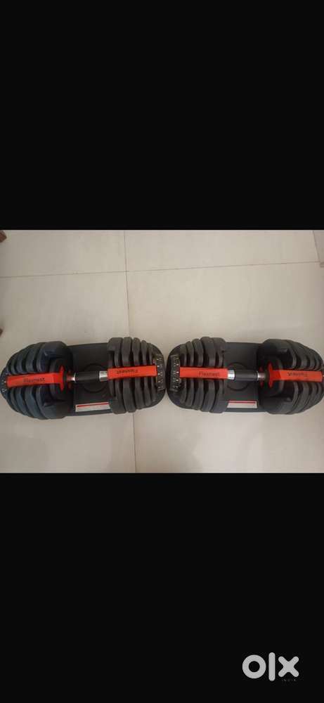 Flexnest Adjustable Iron Dumbbells Set