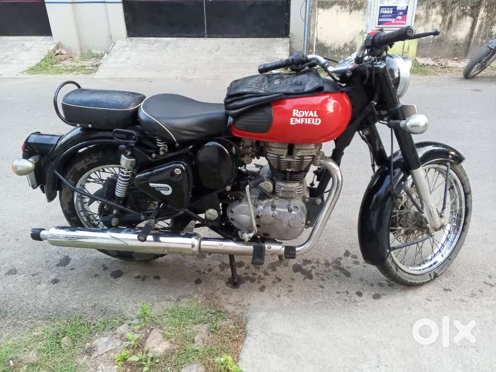 Bs4 classic 350 abs dual disc red color