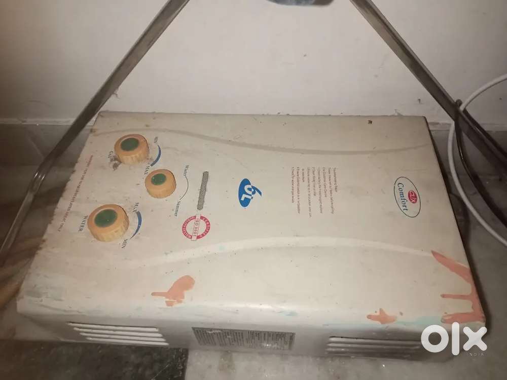 Gas geyser 6 litre comfort brand