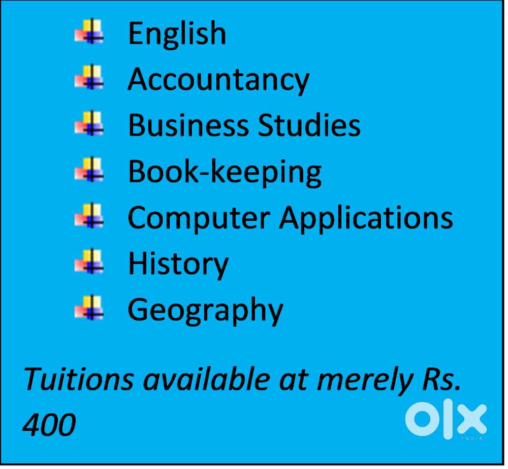 Phenomenal tuition services for Rs. 400