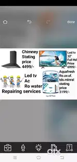 Led tv brand new with 32 inch  sumsung penal brand aquafresh