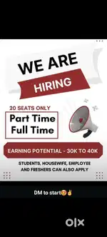 Work from home for Students, Housewife and job person