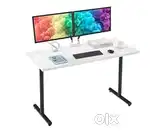 Computer table  120 cm  wide used table purchase in amazon