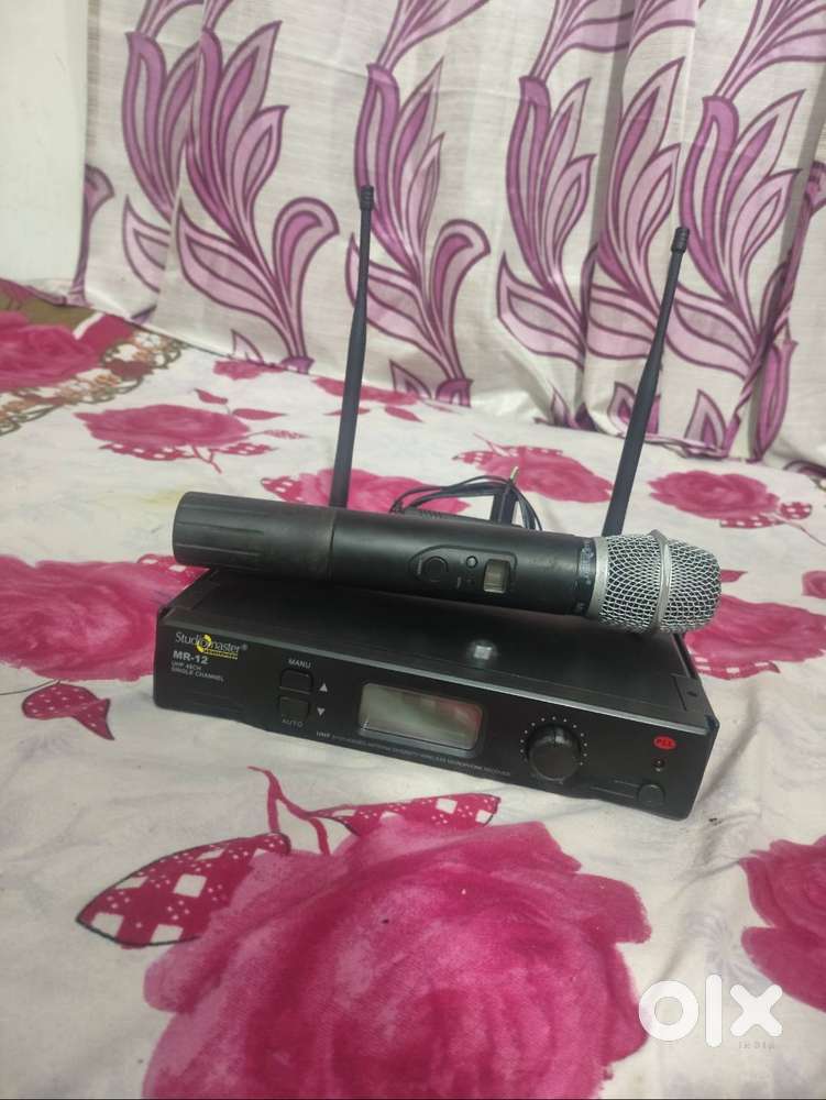 Studio master mr12 uhf48ch single channel mic (wireless)