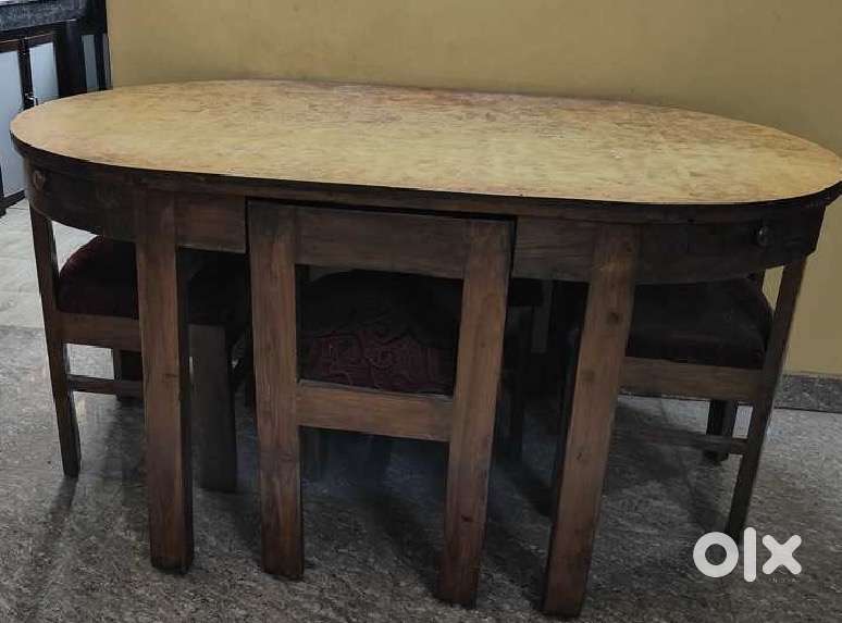 Dining table with 4 chairs