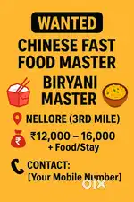 Need person who is in nellore