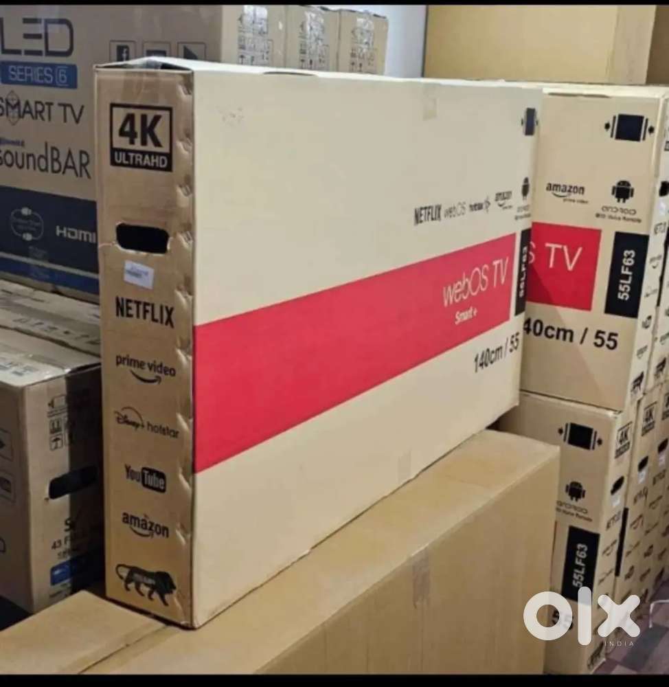 40 inch smart android frameless led tv with live 600 channel free