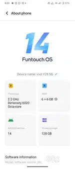 Vivo y28 5g for sale