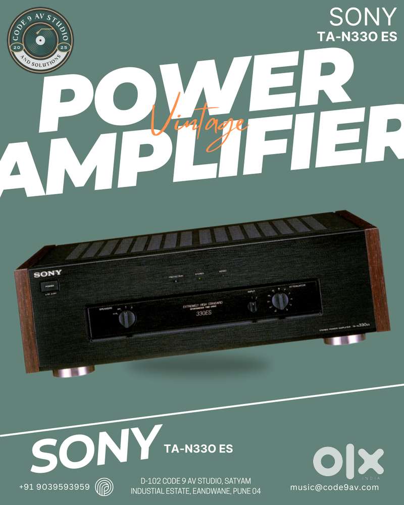 SONY  TA-N330 ES  POWER AMPLIFIER  CODE 9 AV STUDIO