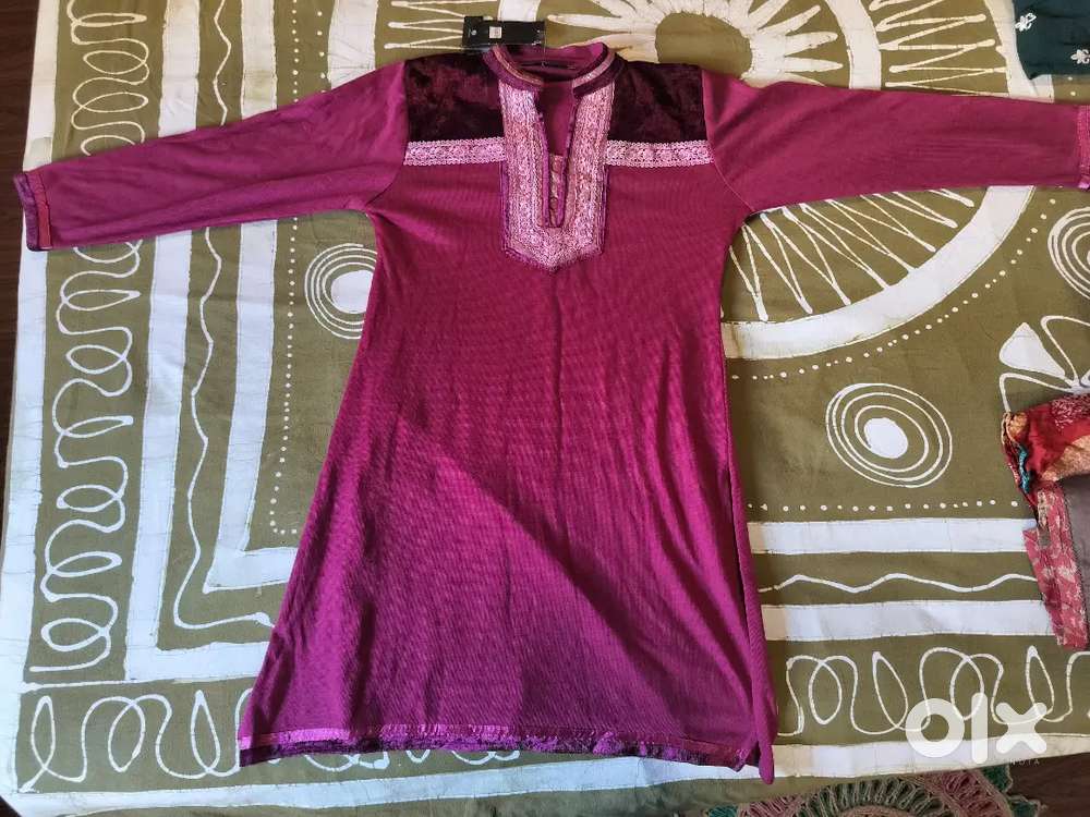 Beautiful warm Kurti for winter