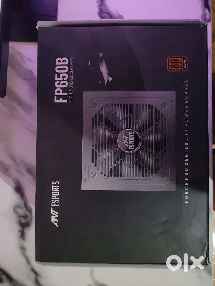 Ant Esports FP650B 650W SMPS 80+ Bronze certified