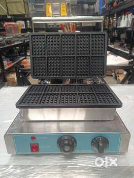 10 Slot Heavy Duty Commercial RECTANGLE Biscuit Waffle Maker Machine
