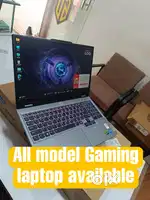 All type gaming laptop available with box piece