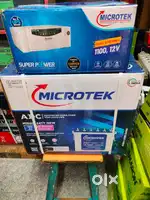 1100va+ 150ah microtek inverter microtek tall tubular battery