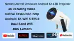 LIVE DEMO WATCH LIVE TV IPL A BIG SCREEN 3000LM YOUTUBE WIFI PROJECTOR