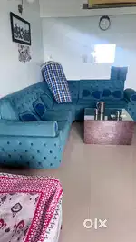 L Shape Sofa with Centre Table