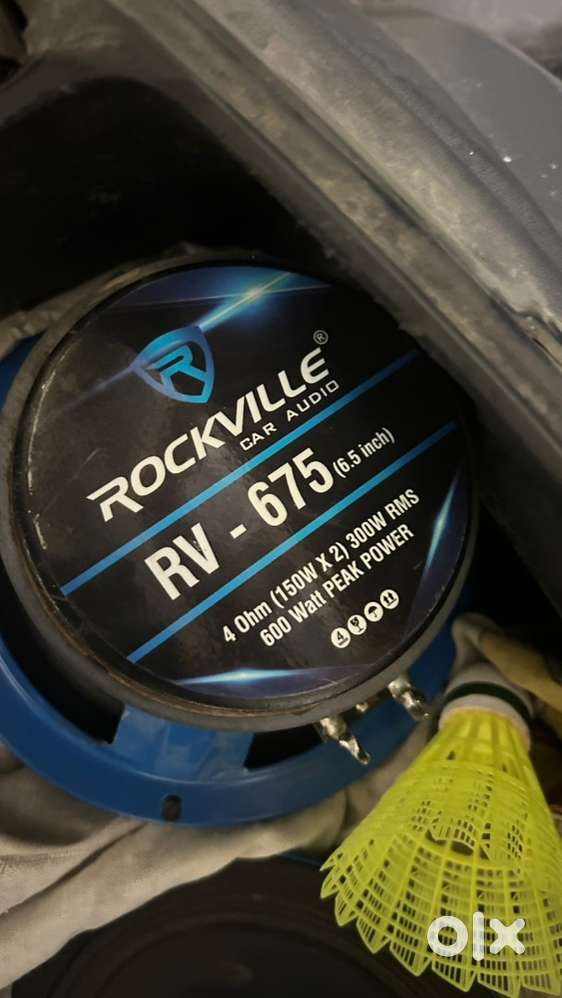 S&b 4 channel with Rockville midrange 150rms