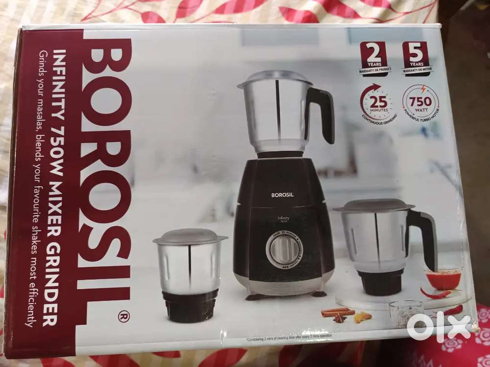 BOROSIL INFINITY 750W MIXER GRINDER