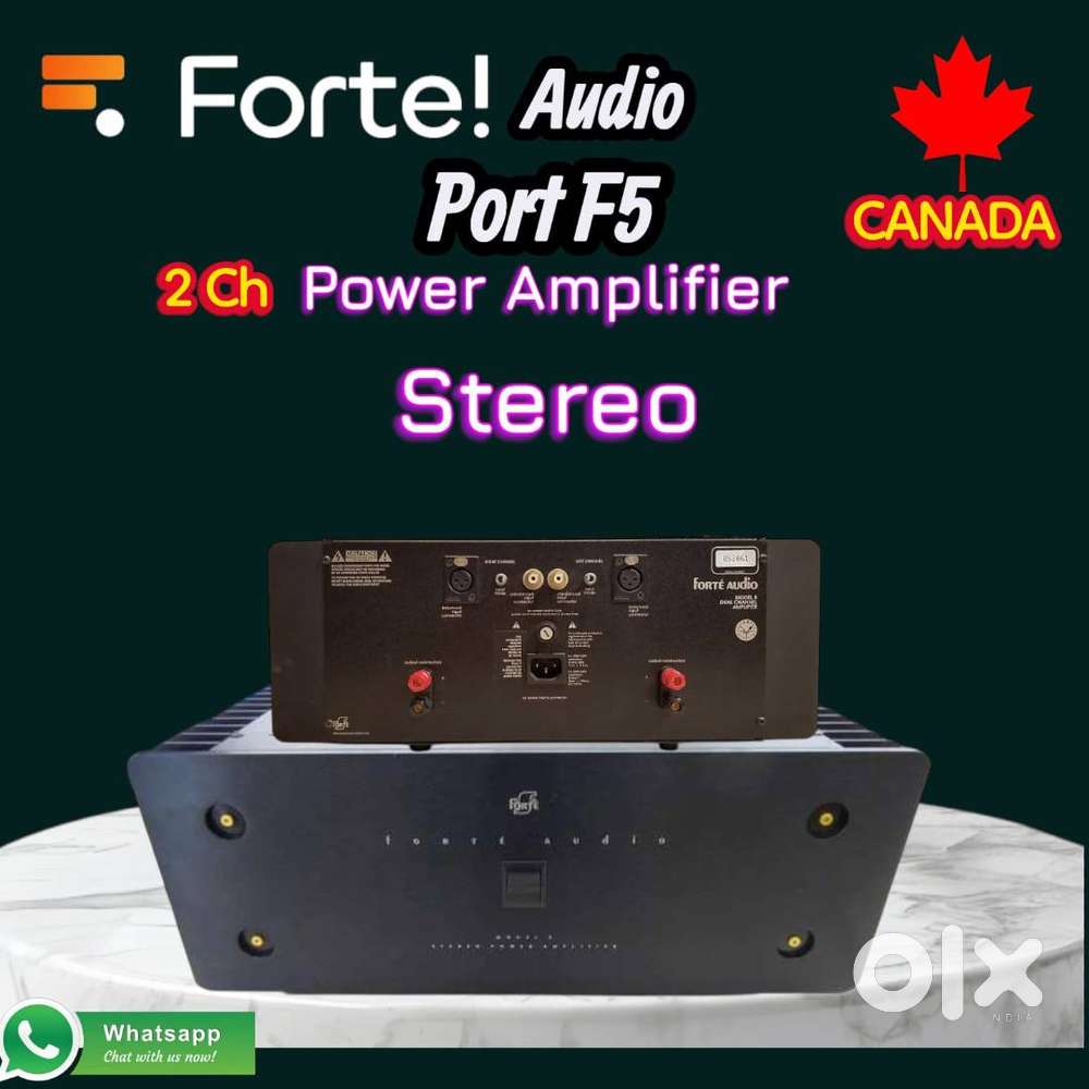 Audio Port F5 (2 CH Power amplifier)